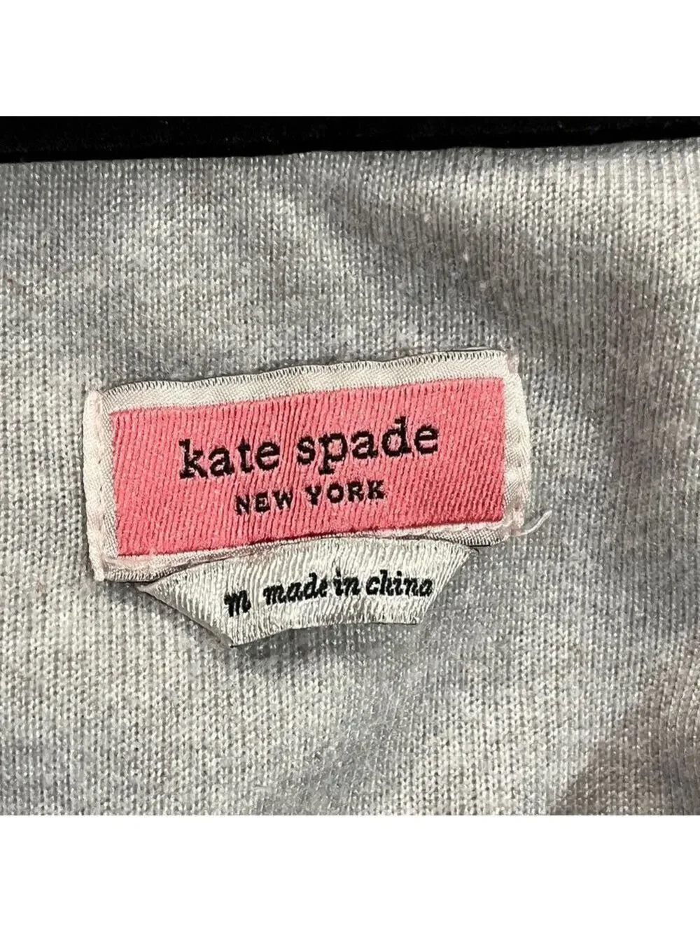 Kate Spade Flirty Winking Eyes Sweatshirt- Size Medium